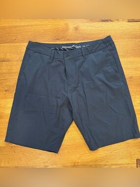 Hang Ten Men's Size 36 Blue Hybrid Shorts 21in Outseam Stretch Quick Dry Golf